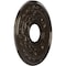 Ekena Millwork Baltimore PVC Medallion (Canopies up to 5 1/4"), 13"OD x 3 1/2"ID x 3/4"P, Metallic Rustic Mist CMP13BAERU - alternate 3